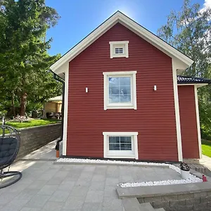 Charming In A Red House In Appartement Stockholm